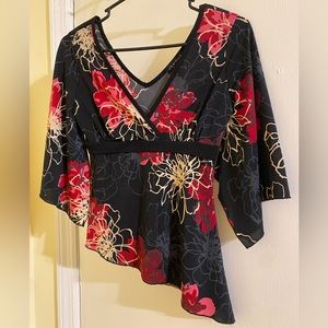 Vintage y2k print top